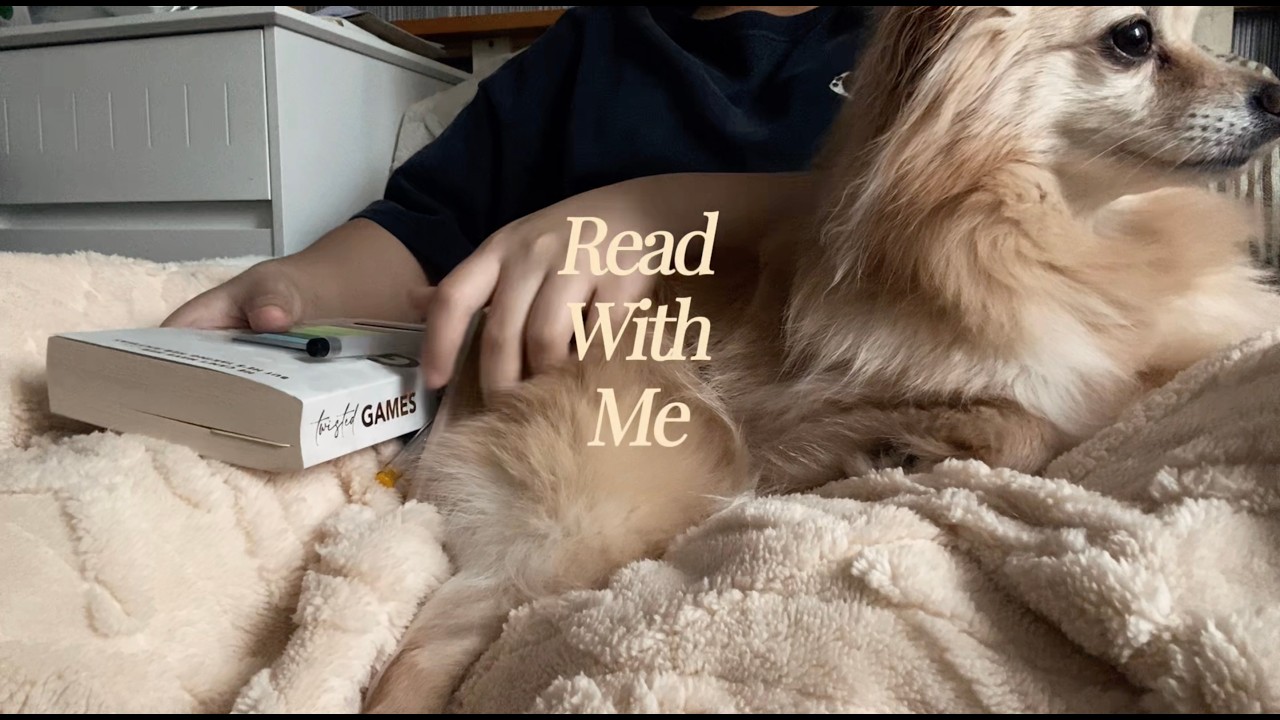 read with me for 20 minutes 💕 | no music, quiet reading