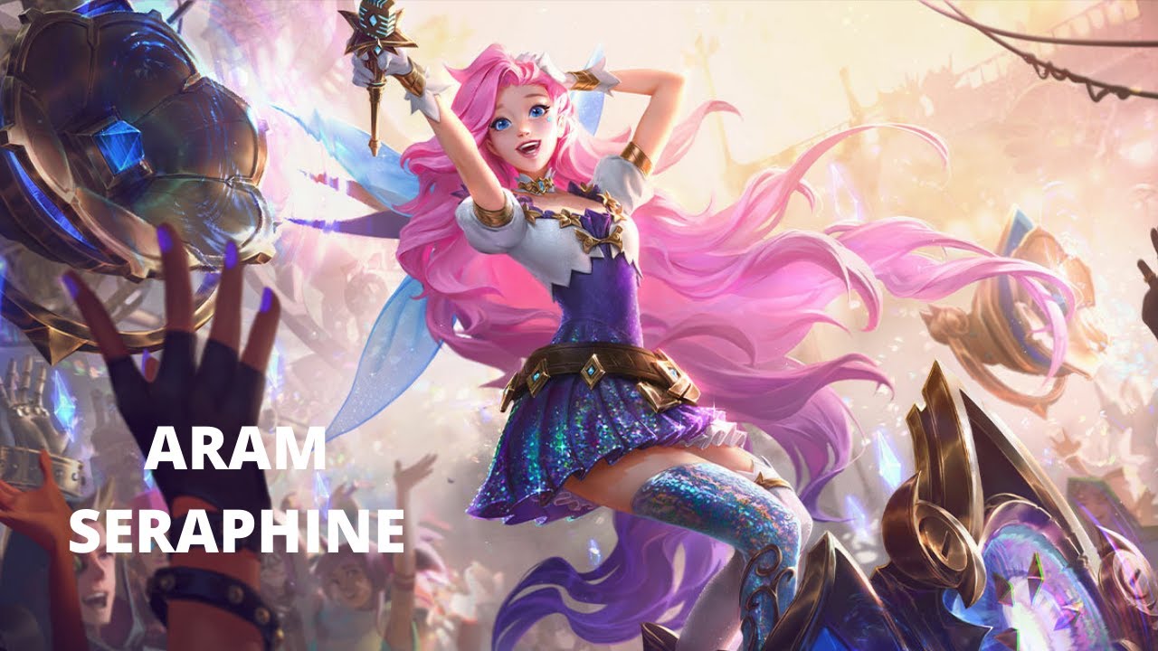 SERAPHINE ARAM FUN MATCH - S12 Seraphine Support Gameplay