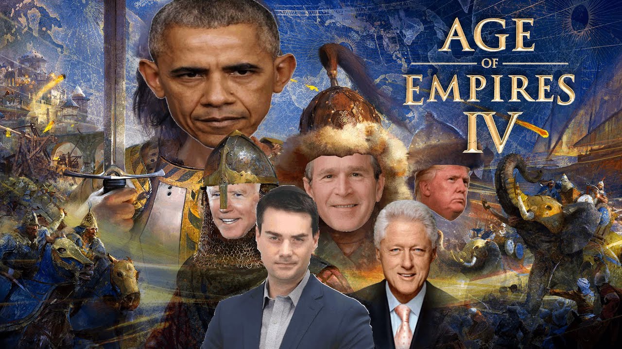 US Presidents Play Age of Empires 4
