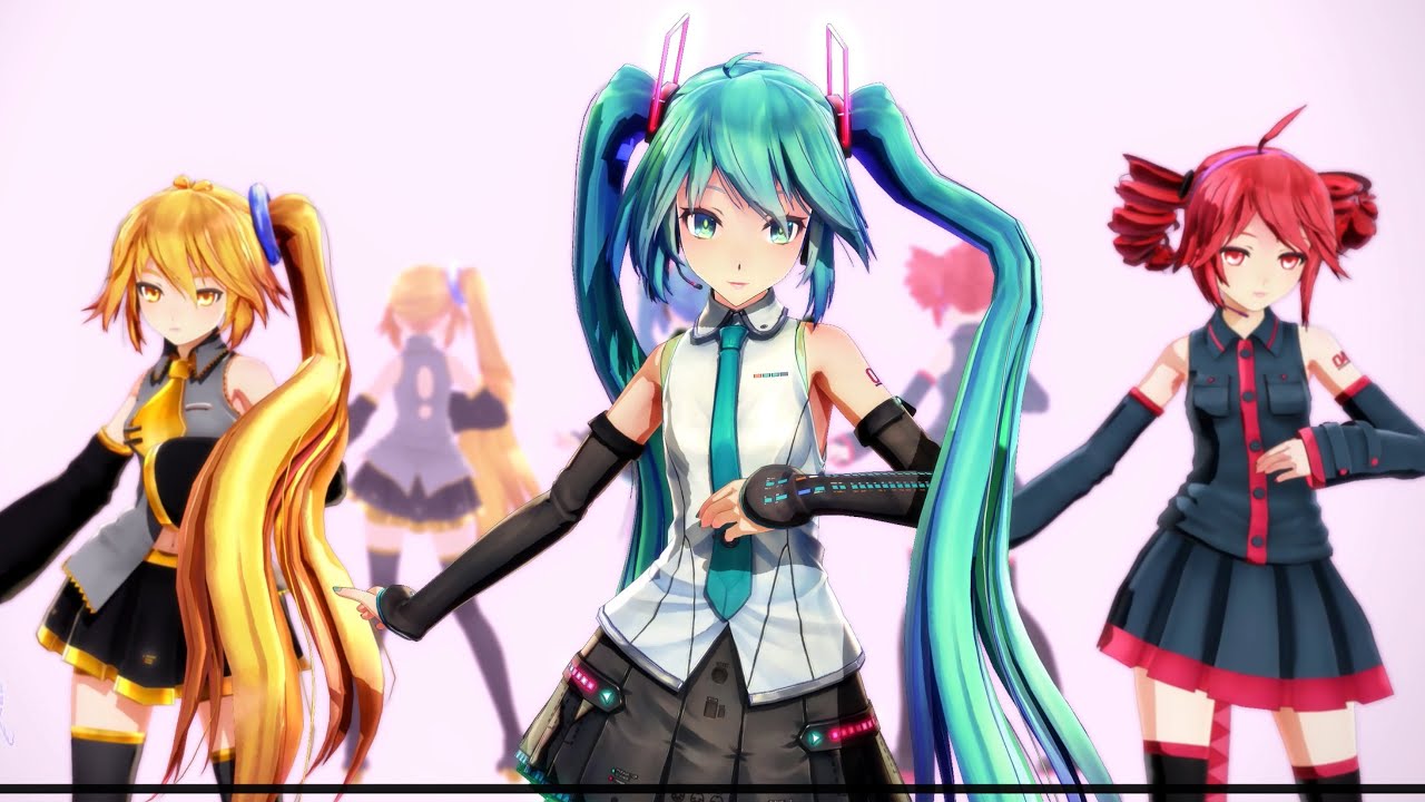 【MMD】Sweet Devil feat. 初音ミク　ミク ネル テト / Miku Neru Teto