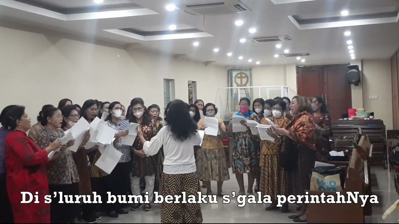 Ucap Syukur pada Tuhan -  Koor Ina Kamis HKBP Perumnas 2 Bekasi