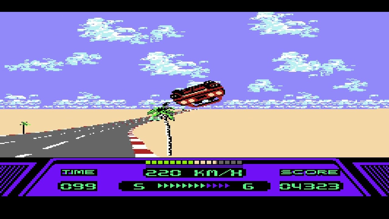 Nintendo World Championships 1990 Rad Racer
