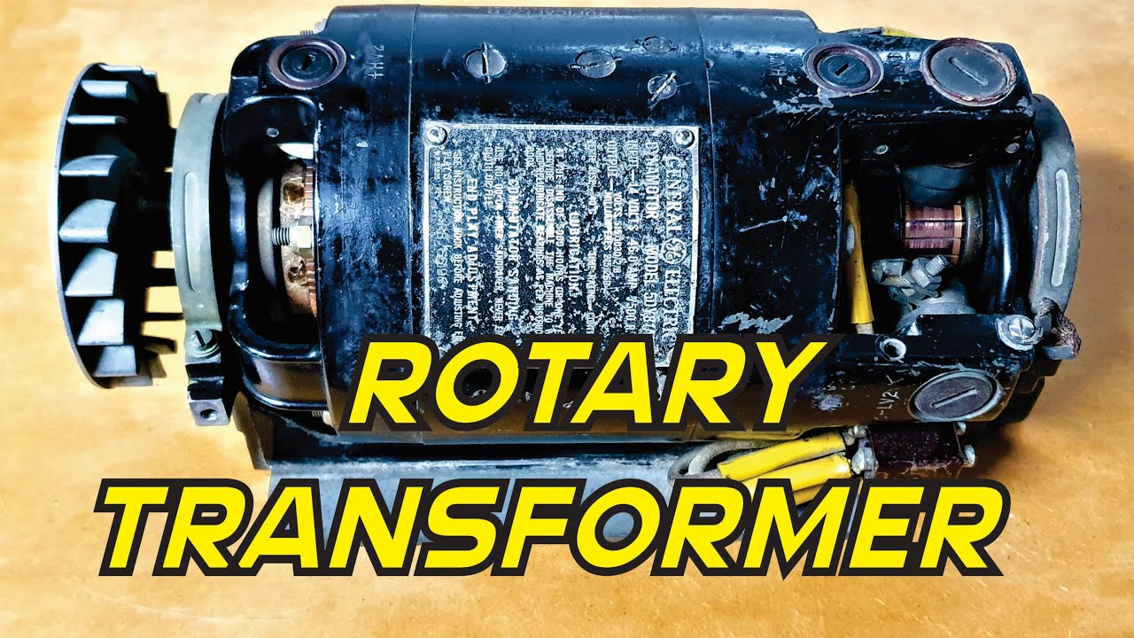 DC Motor / Generator / Dynamotor / Rotary Transformer / Dinamotor 1945 / Recalibration