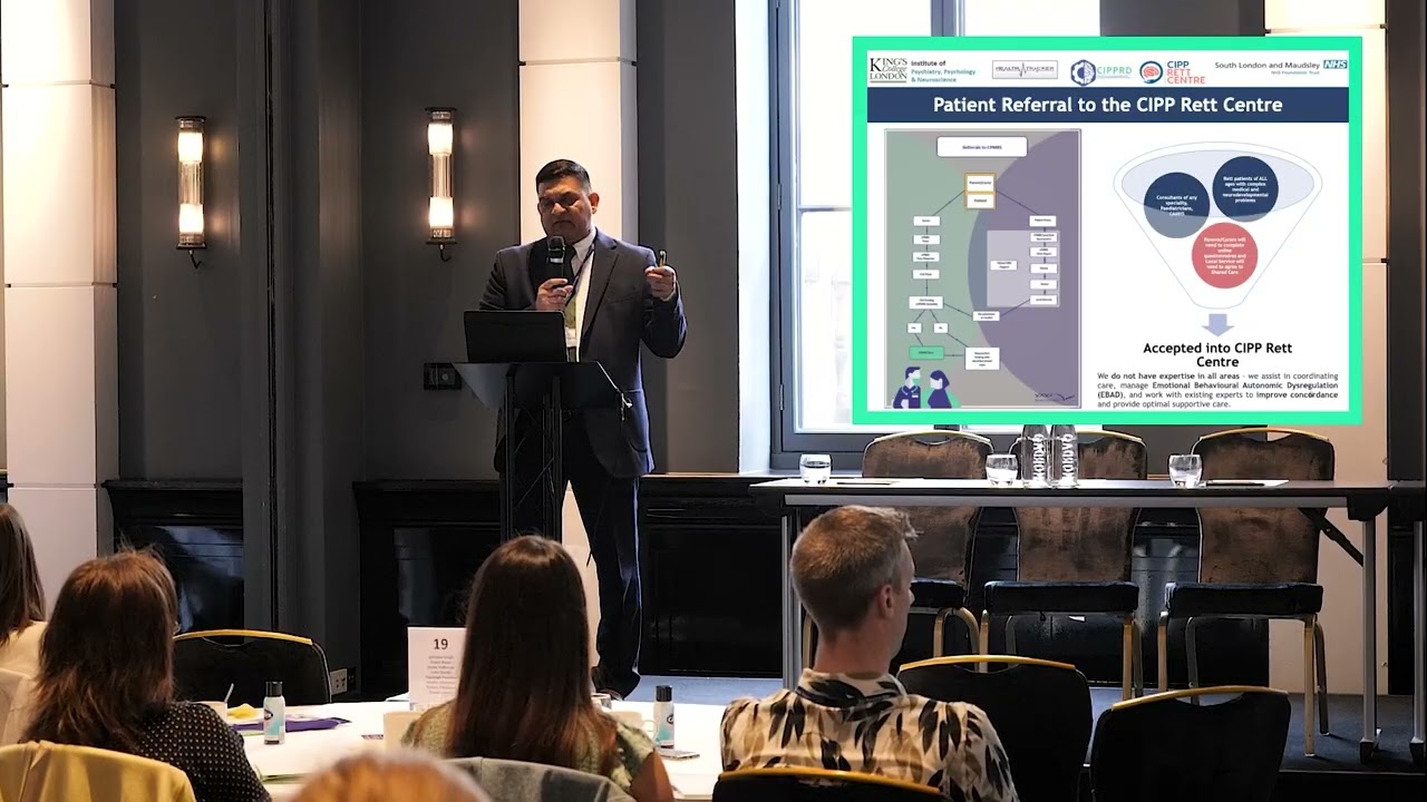Rett Syndrome & the Body’s Control System: Professor P J Santosh on What Families Need to Know