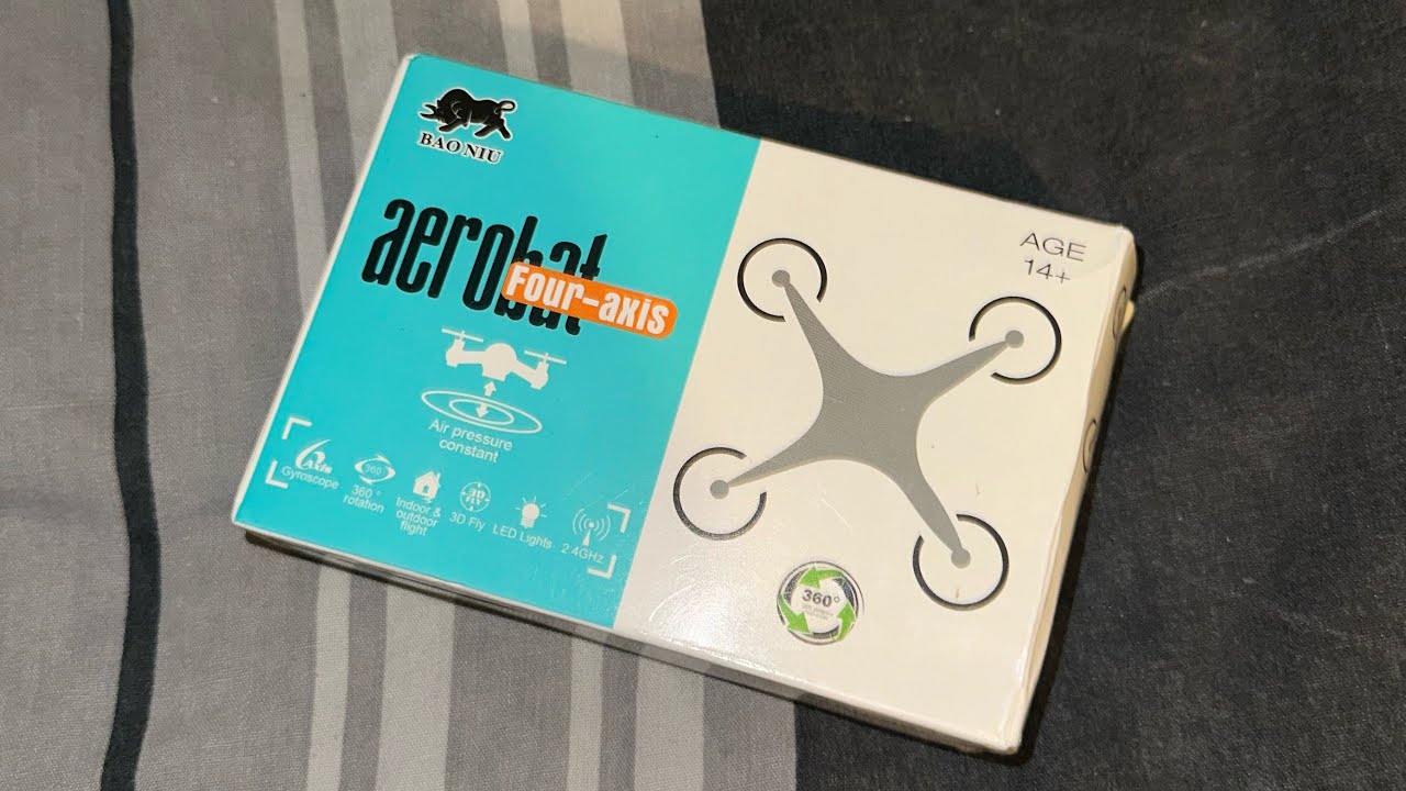 Unboxing mini/micro drone from AliExpress 💯