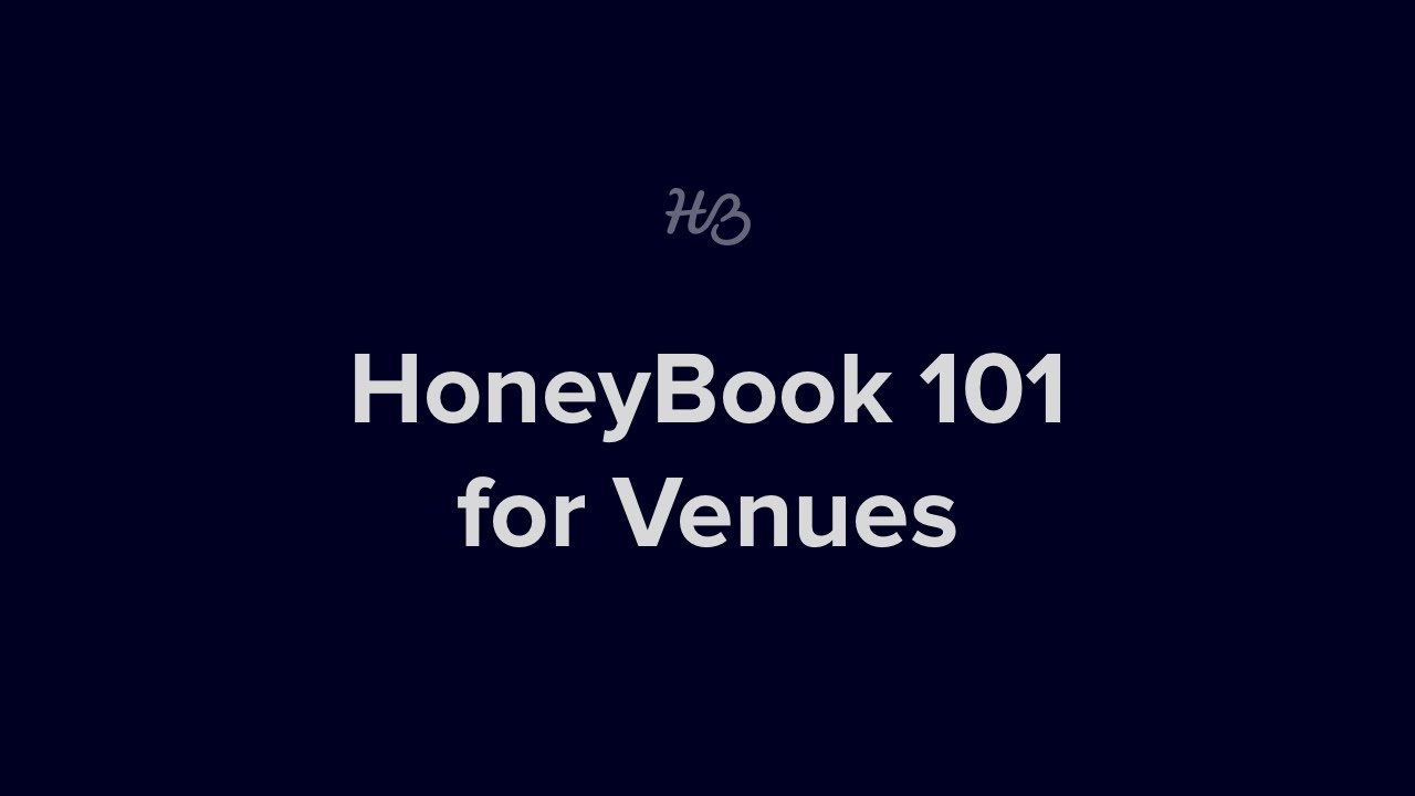 HoneyBook 101 for Venues