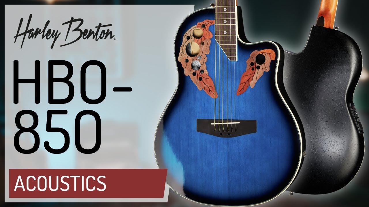 Harley Benton - HBO-850 - Roundback Acoustic -
