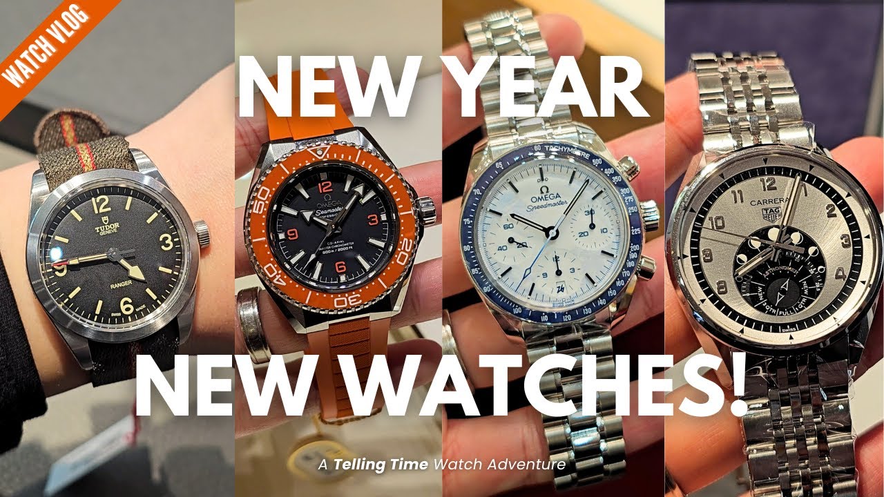 Знакомство с новинками нового года 🔥 | Omega, Tag Heuer и Tudor! Обзор часов в Лондоне в 2026 году
