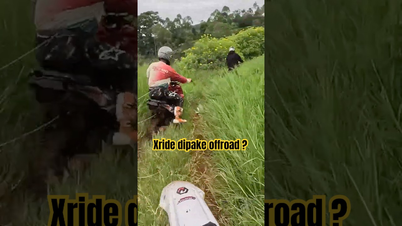 Yamaha Xride dipake Trail? #offroad #trabas #yamaha #matictrail #shorts #automobile #enduro