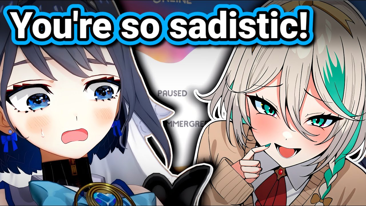 Stream just started, but Kronii's already suffering because of Cecilia being Sadistic. |Hololive|