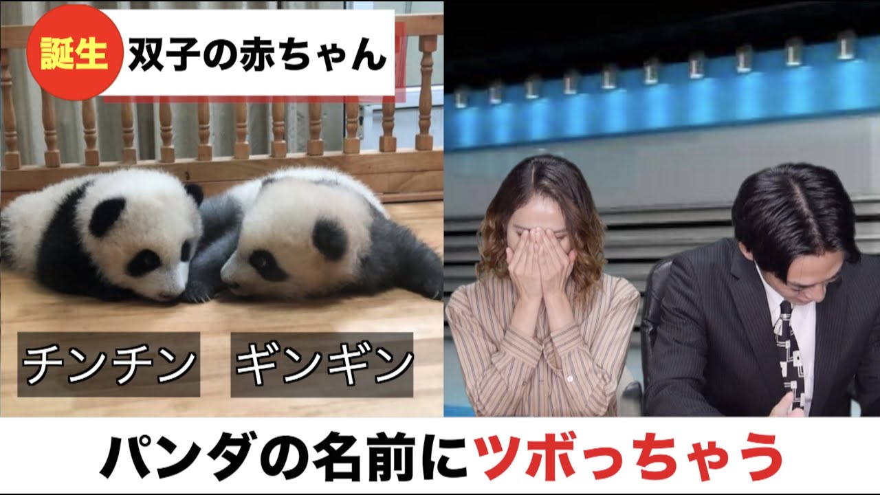 【笑いすぎ】パンダの名前にツボっちゃう