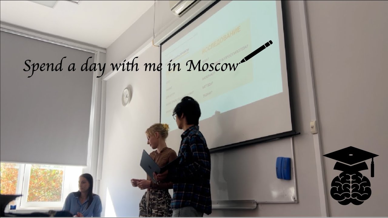 Spend a day with me in Moscow as a high-school student