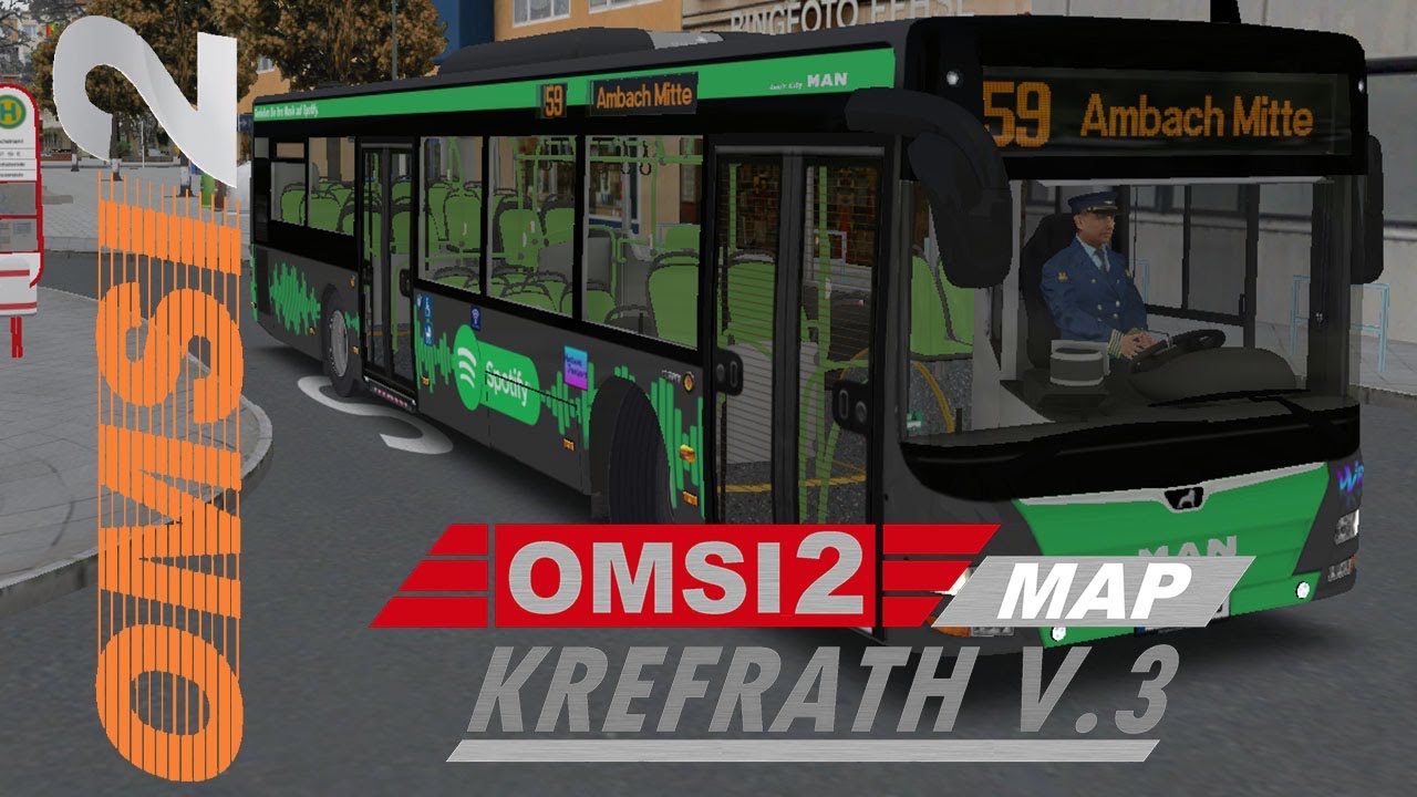 [OMSI2] 🚌 Linie 59 Krefrath | Leitstellenfahrt Live Tour 1 🚌 [MP]