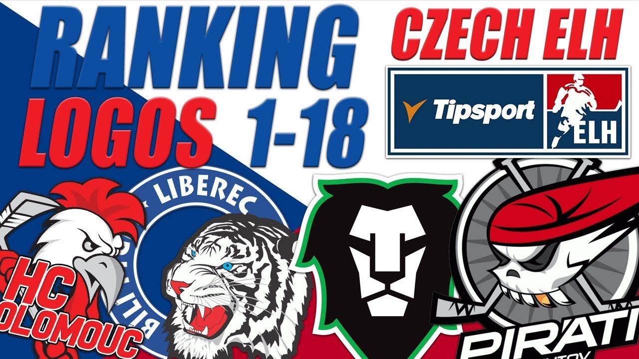 Czech ELH Logos Ranked 1-18