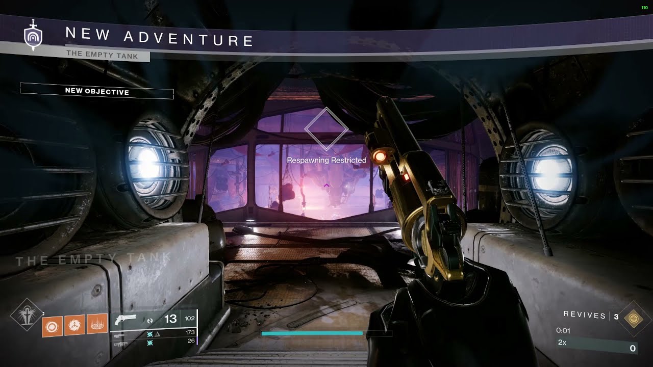 The Empty Tank Lost Sector - Master 1340 - Solo Flawless