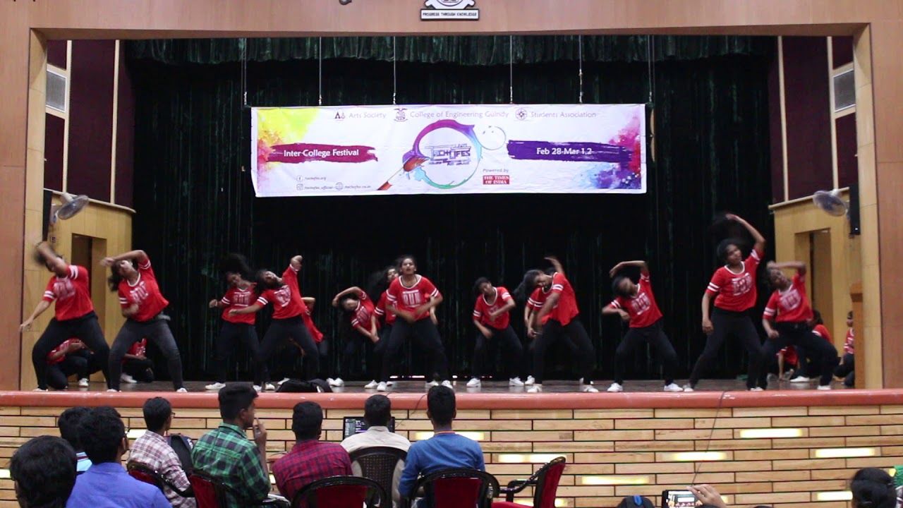 Techofes 2K19-AAKRITI girls outstanding performance 🔥