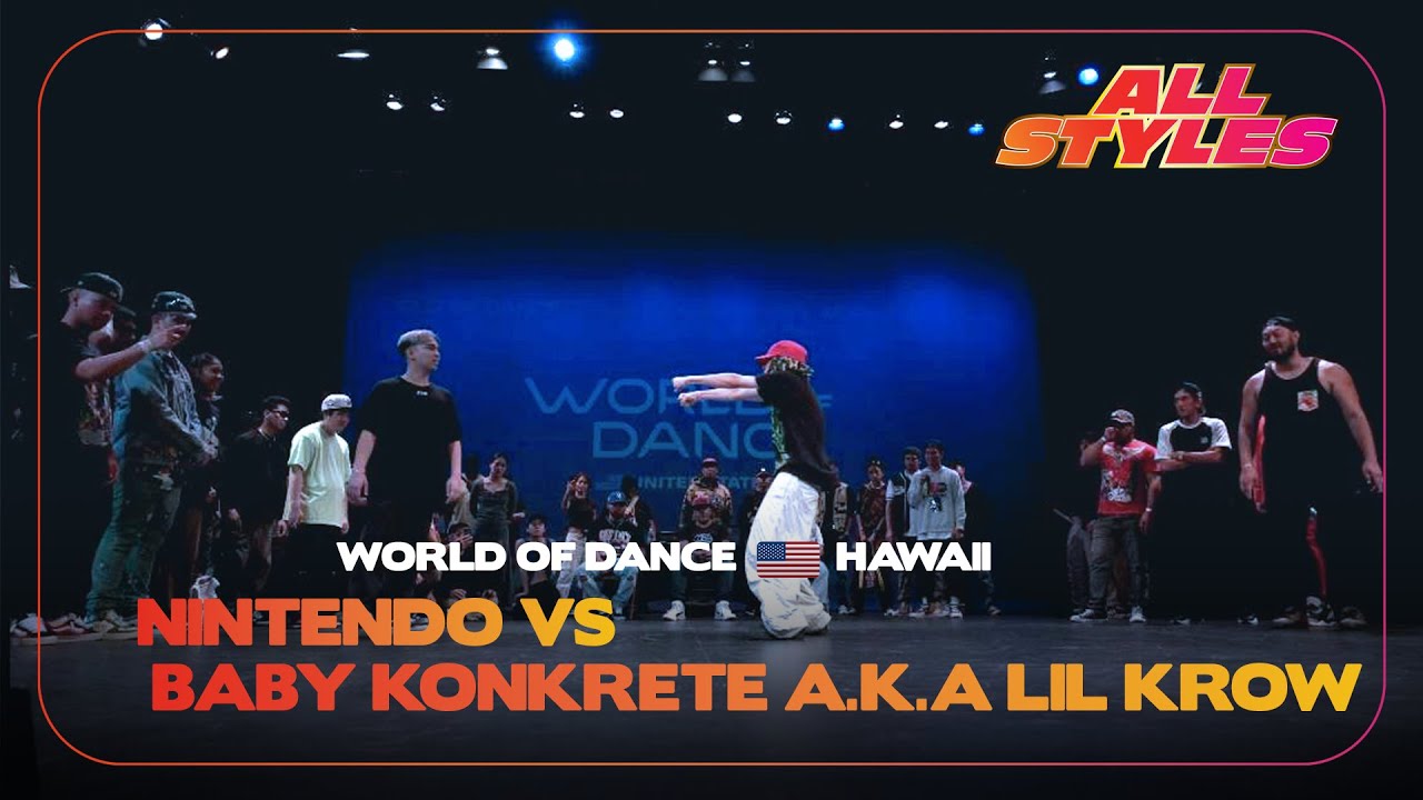 Nintendo VS Baby konkrete | Battle final | FrontRow | World of Dance Hawaii 2023 NOV | #WODHI23