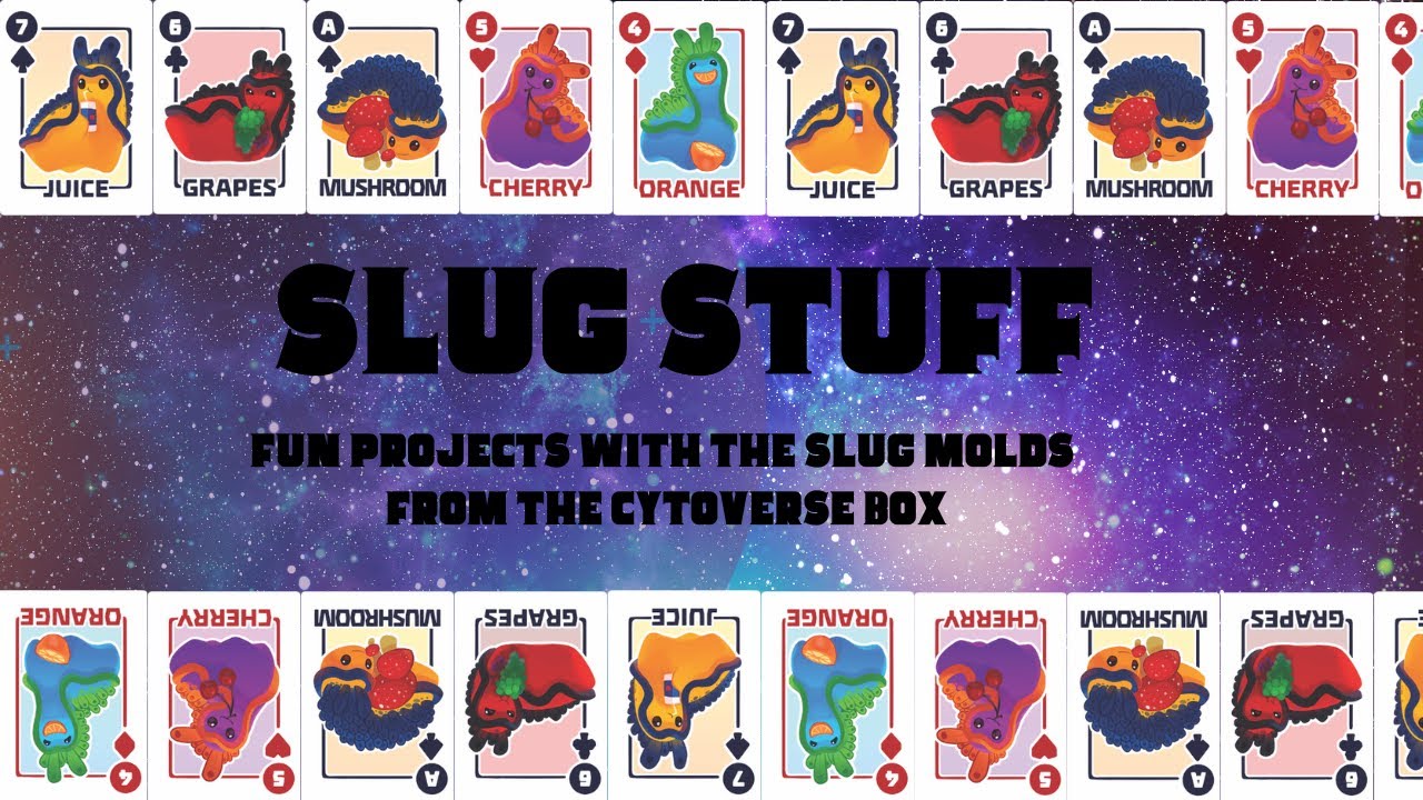Slug Stuff: Fun Projects with the Slug Molds From the Cytoverse Box