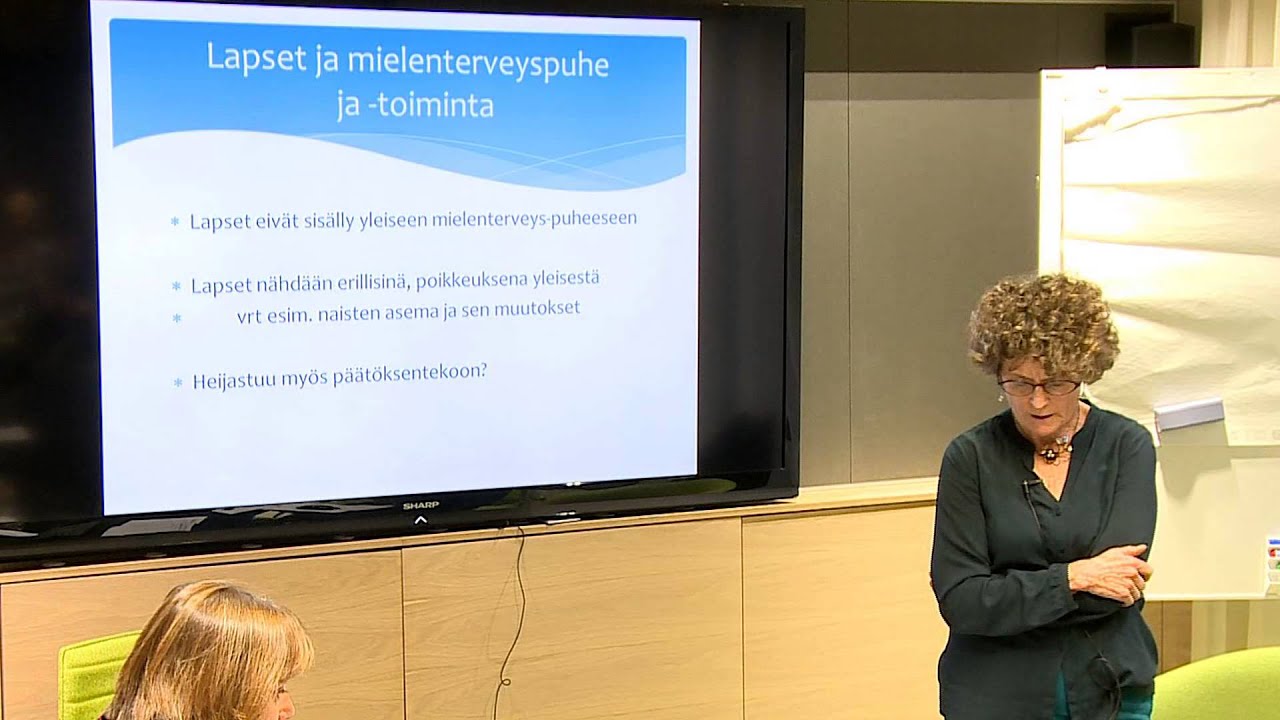 Lasten ja nuorten mielenterveyden edist&auml;minen mielenterveys- ja p&auml;ihdesuunnitelmassa