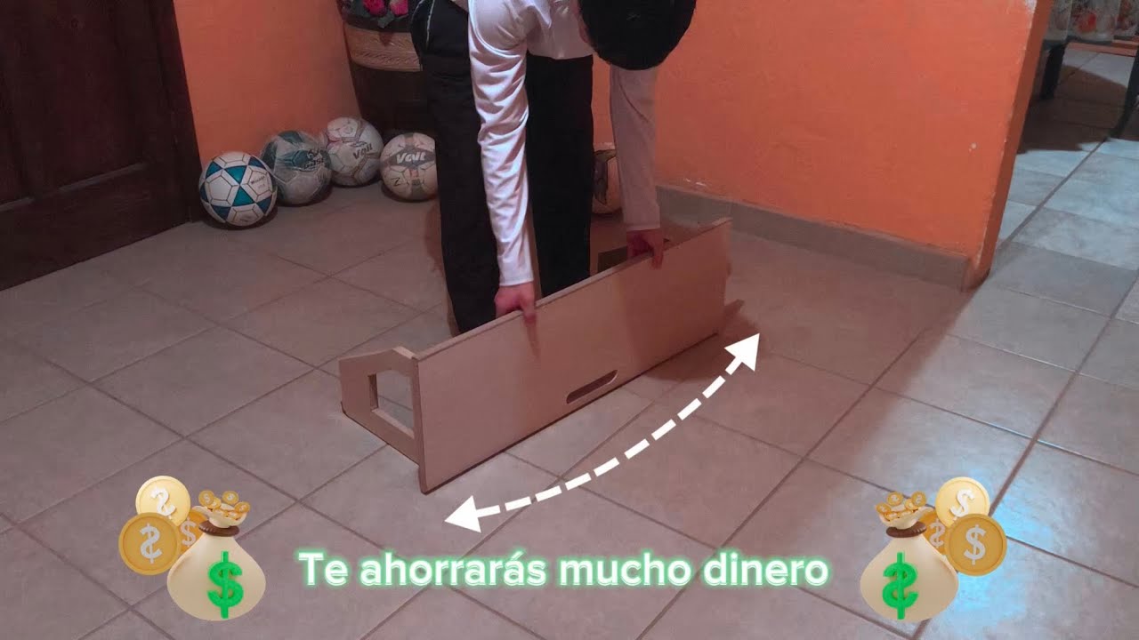 TUTORIAL: Crea tu propia tabla rebote para fútbol en casa
