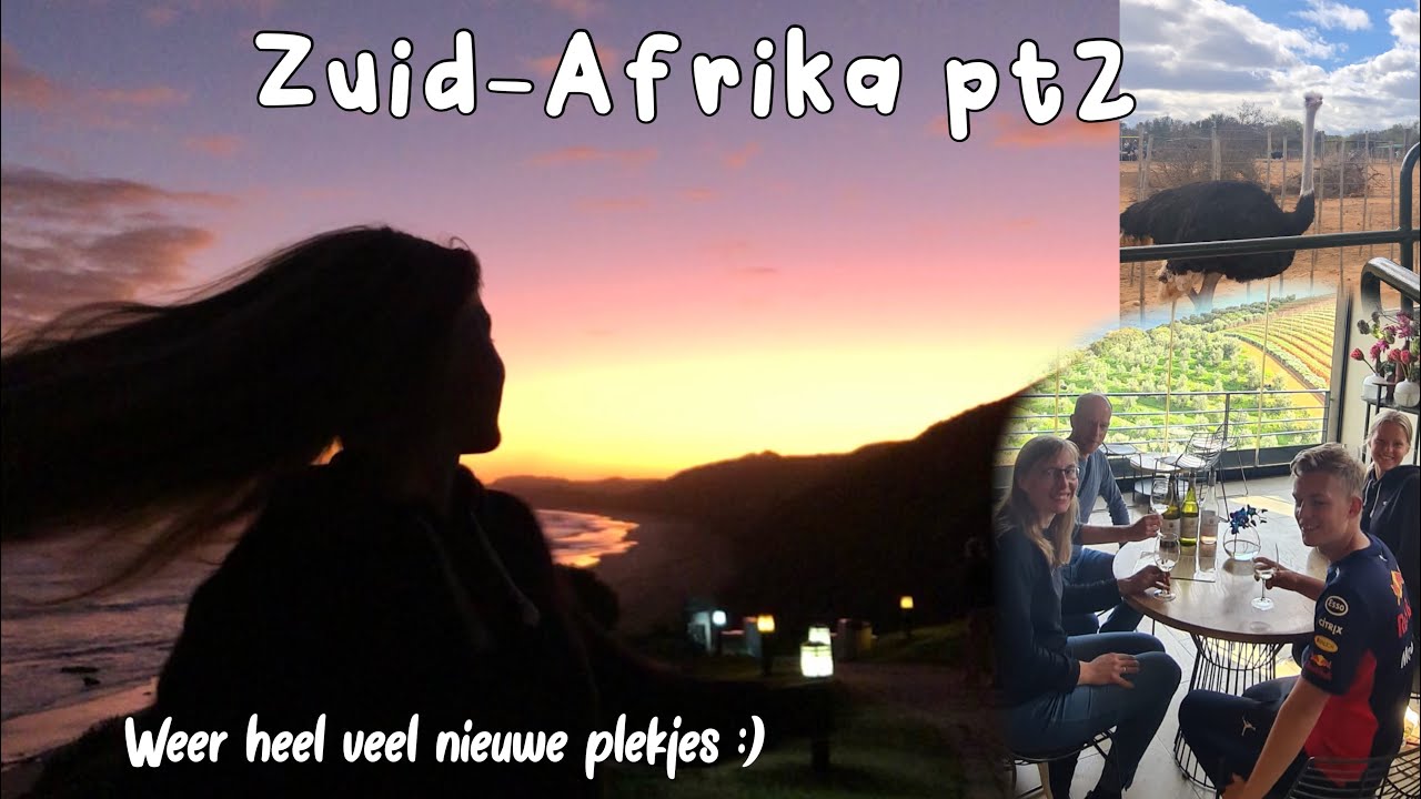 Zuid-Afrika VLOG 2 (wijnproeverij, struisvogels & meer) ✩ Lydia Elisabeth