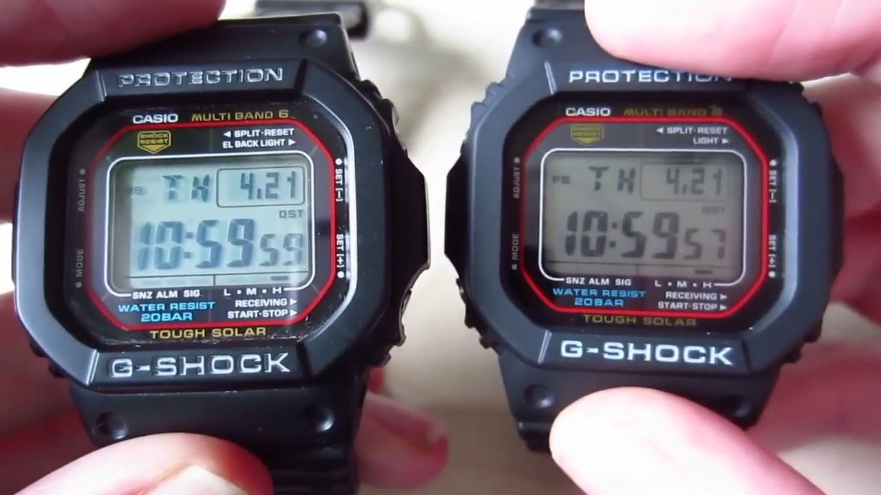 Casio G-Shock GW-5610U FULL Comparison Old vs. New