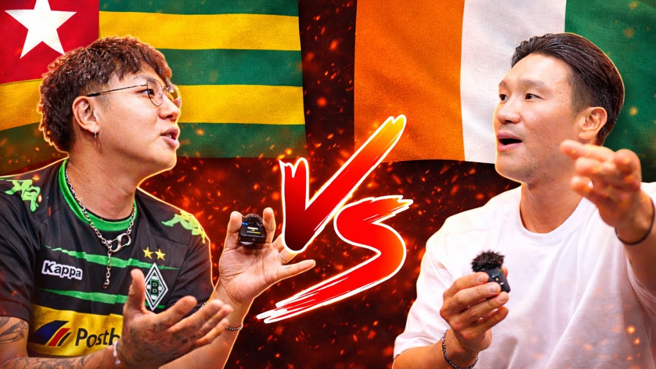 Togo VS Ivory Coast (Eng/Fr ST) Korean African's Clash on Identity, Language & Culture | Evolve Pod