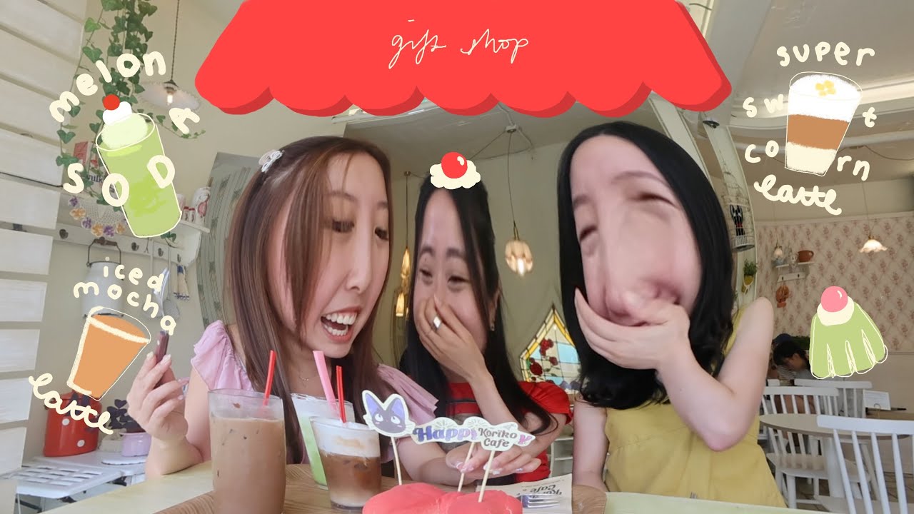 seoul vlog: koriko cafe, samgyetang, convenience store 🙂‍↔️✨️