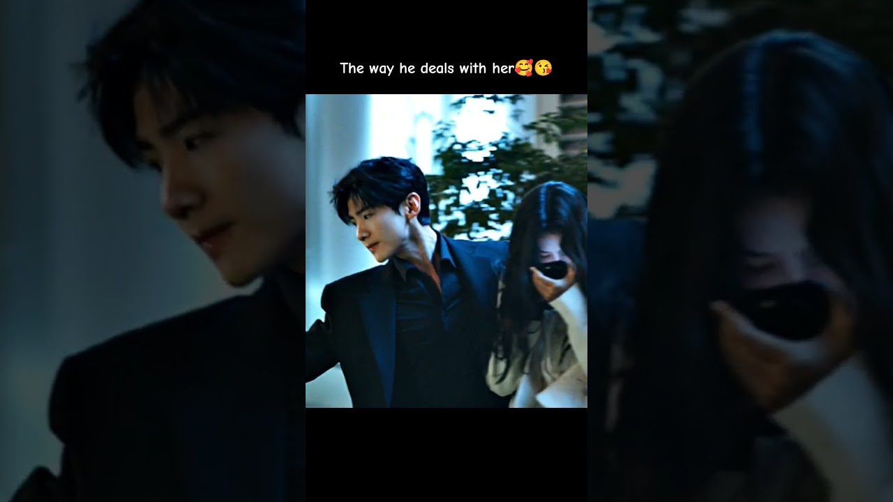 the way he deals with her😘#kdrama #love #dramachannel #bts #cdrama #koreandrama #drama #webdrama