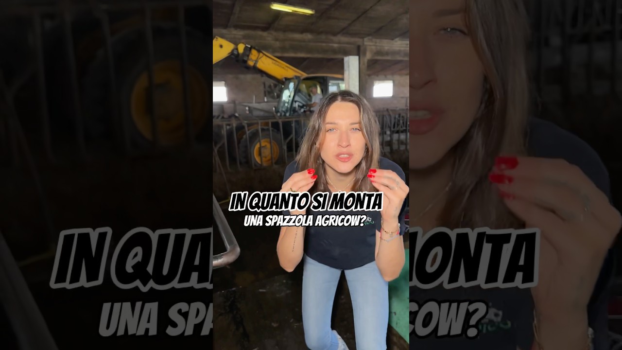 IN QUANTO SI MONTA UNA SPAZZOLA AGRICOW? 🤩⏱️ #agricow #cowcomfort #allevatori #madeinitaly