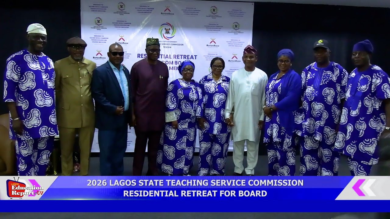 2026 LAGOS STATE TEACHING SERVICE COMMISSION RESIDENTIAL RETREAT FOR BOARD