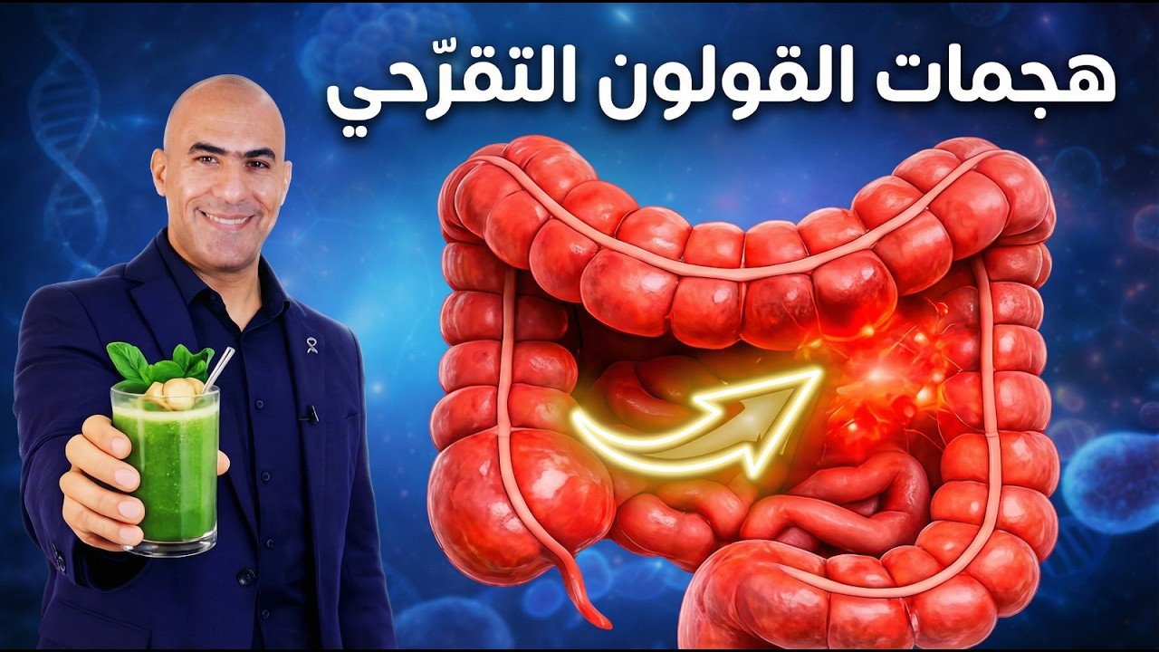 ستة خطوات فعالة لعلاج هجمات التهاب القولون التقرحي وترميم جدار الأمعاء باسرع وقت