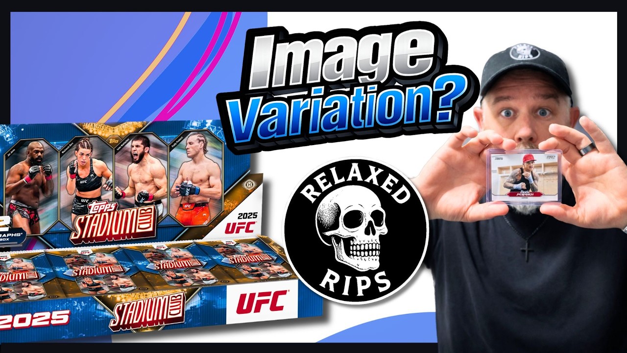 Бонусная вариация изображения! Хит! | 2025 Topps Stadium Club UFC