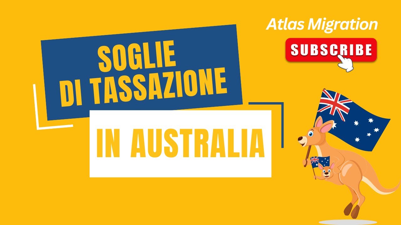 Soglie di tassazione in Australia - informazioni per vivere in Australia