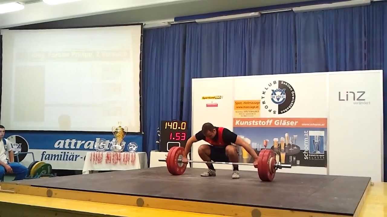 Bundesliga 6. Runde, Forster Philipp 140kg Rei&szlig;en