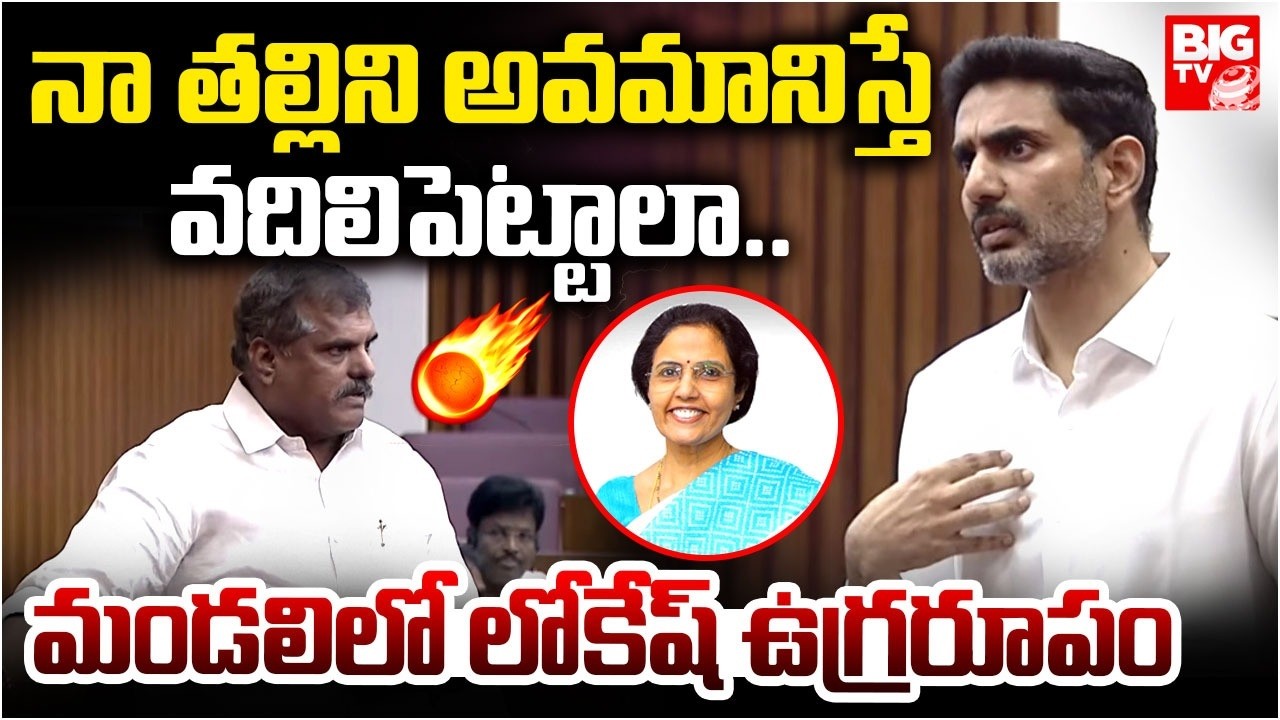 Nara Lokesh Powerful Speech In Council :  మండలిలో లోకేష్ ఉగ్రరూపం | TDP vs YCP | BIG TV