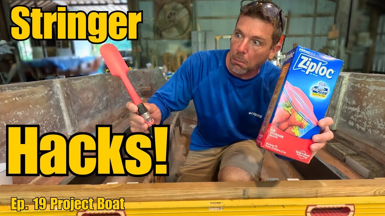 DIY- BOAT STRINGERS - TIPS and TRICKS to install them like a PRO!