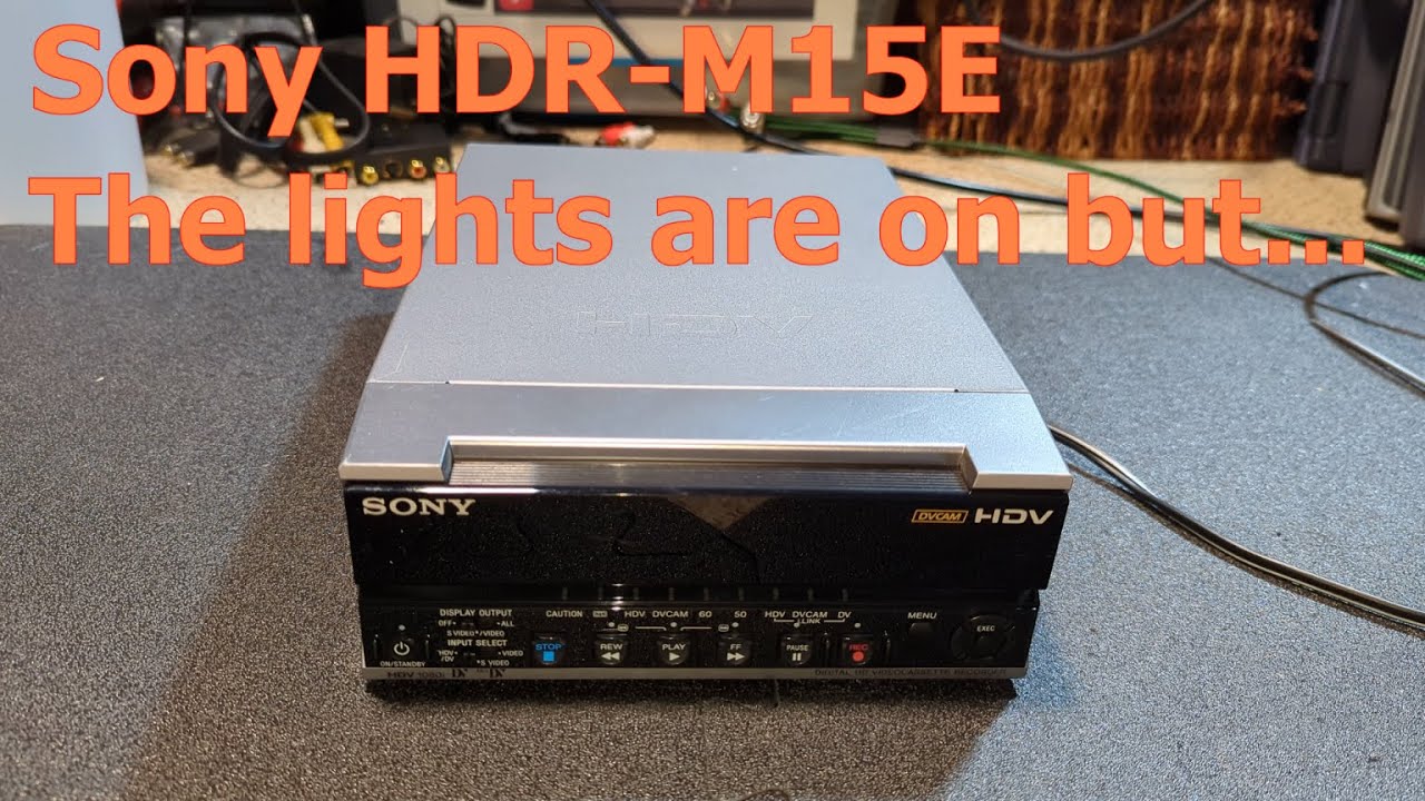 Sony HVR-M15E DVCAM VTR - Not much action!