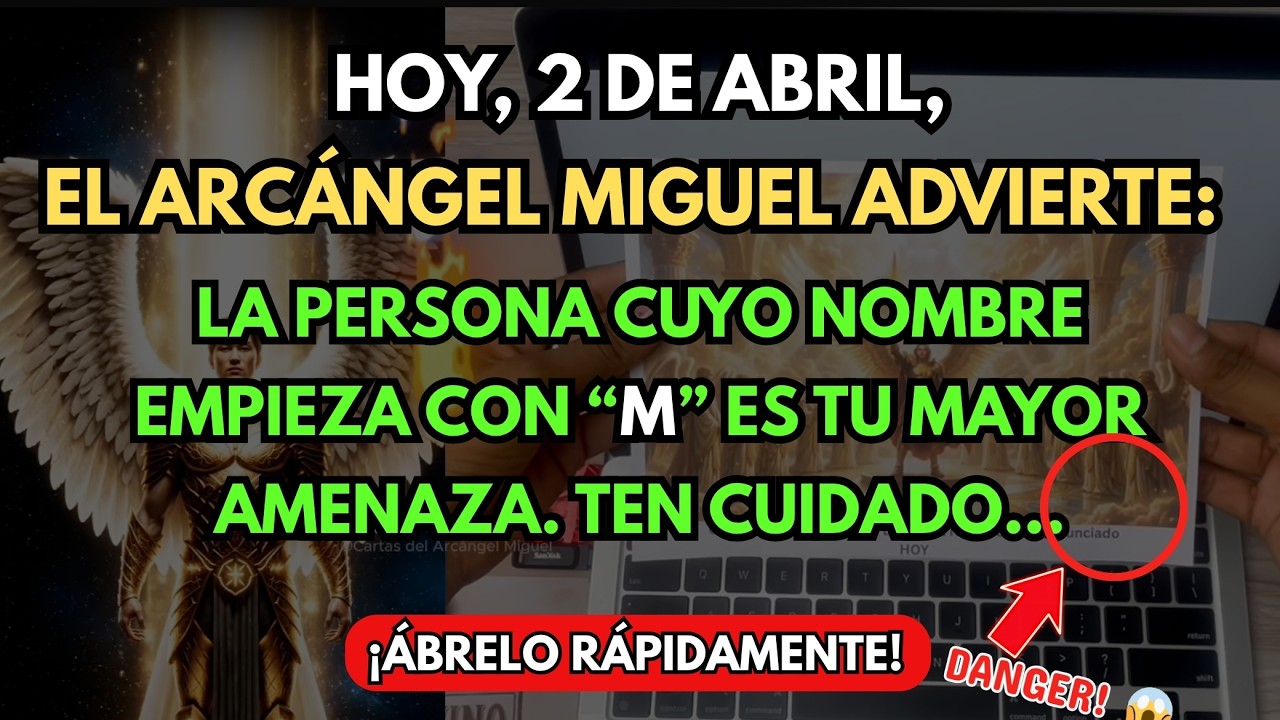 🚨 Hoy, 20 de marzo— la persona cuyo NOMBRE empieza con “M” es tu MAYOR AMENAZA. ten CUIDADO… |Miguel