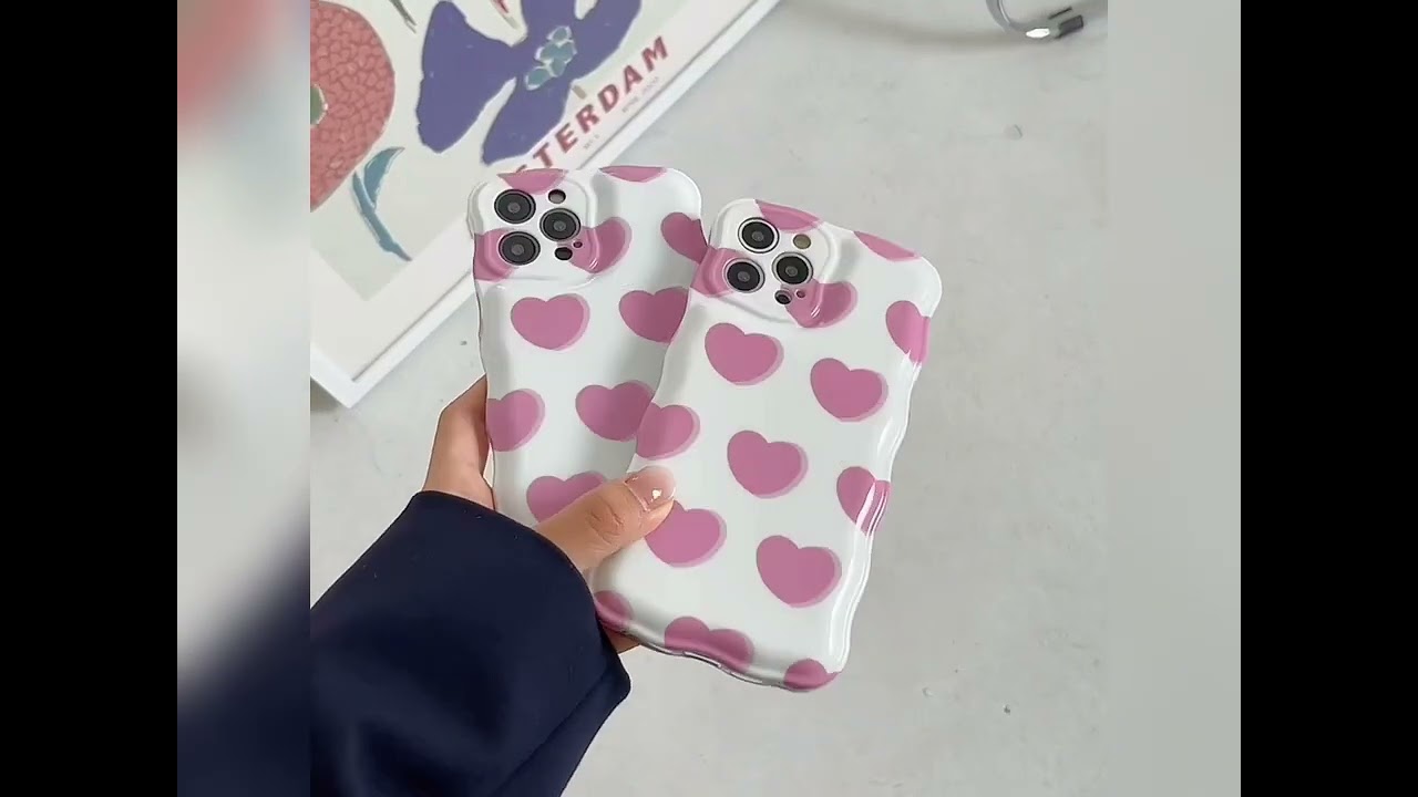 Wavy Love Heart Case from Creamcy