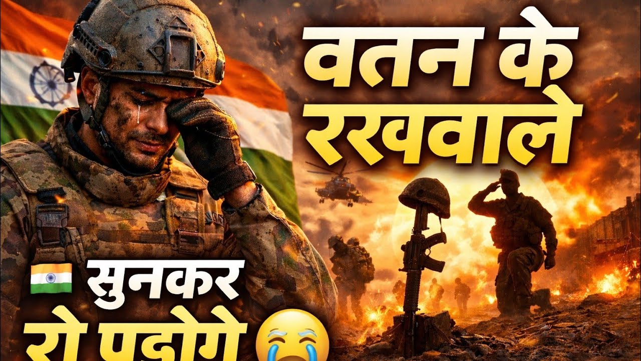 💔 वतन के रखवाले | सुनकर रो पड़ोगे 😭 दिल छू लेने वाला देशभक्ति गीत | Heart Touching Desh Bhakti Song