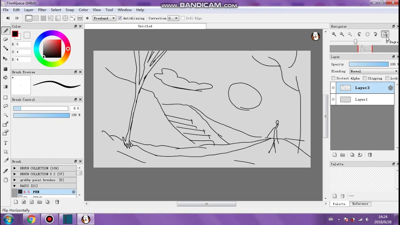 FIREALPACA TUTORIAL 2   BLENDING MODES, RULERS, EFFECTS AND COMIC PAGE SETUPS