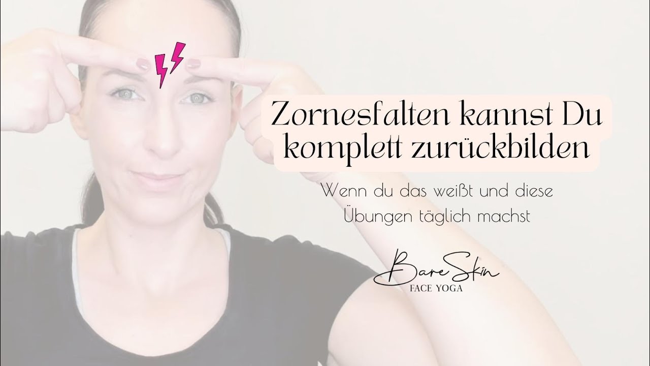 Du musst Dich mit Deinen Zornesfalten nicht abfinden! So kannst Du sie mildern und sogar beseitigen!