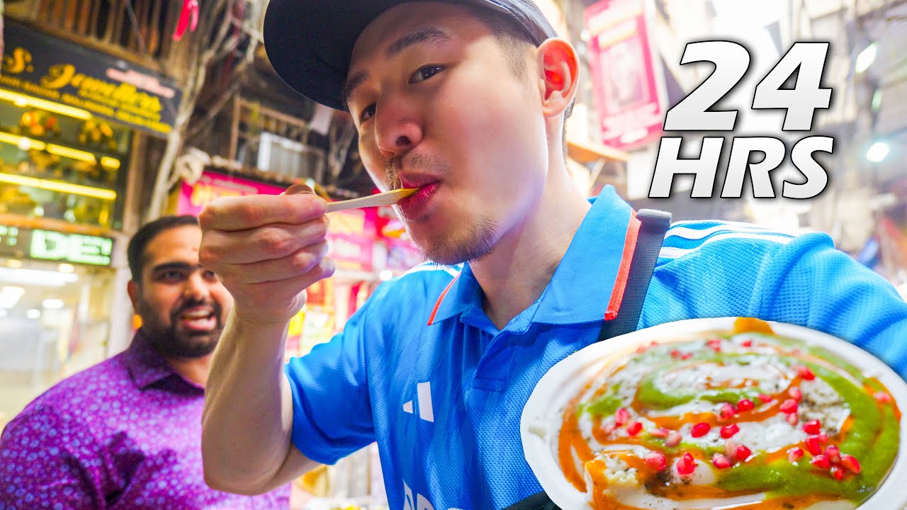 Ultimate INDIAN STREET FOOD Tour in DELHI!! 🇮🇳 Must-eat Spots!