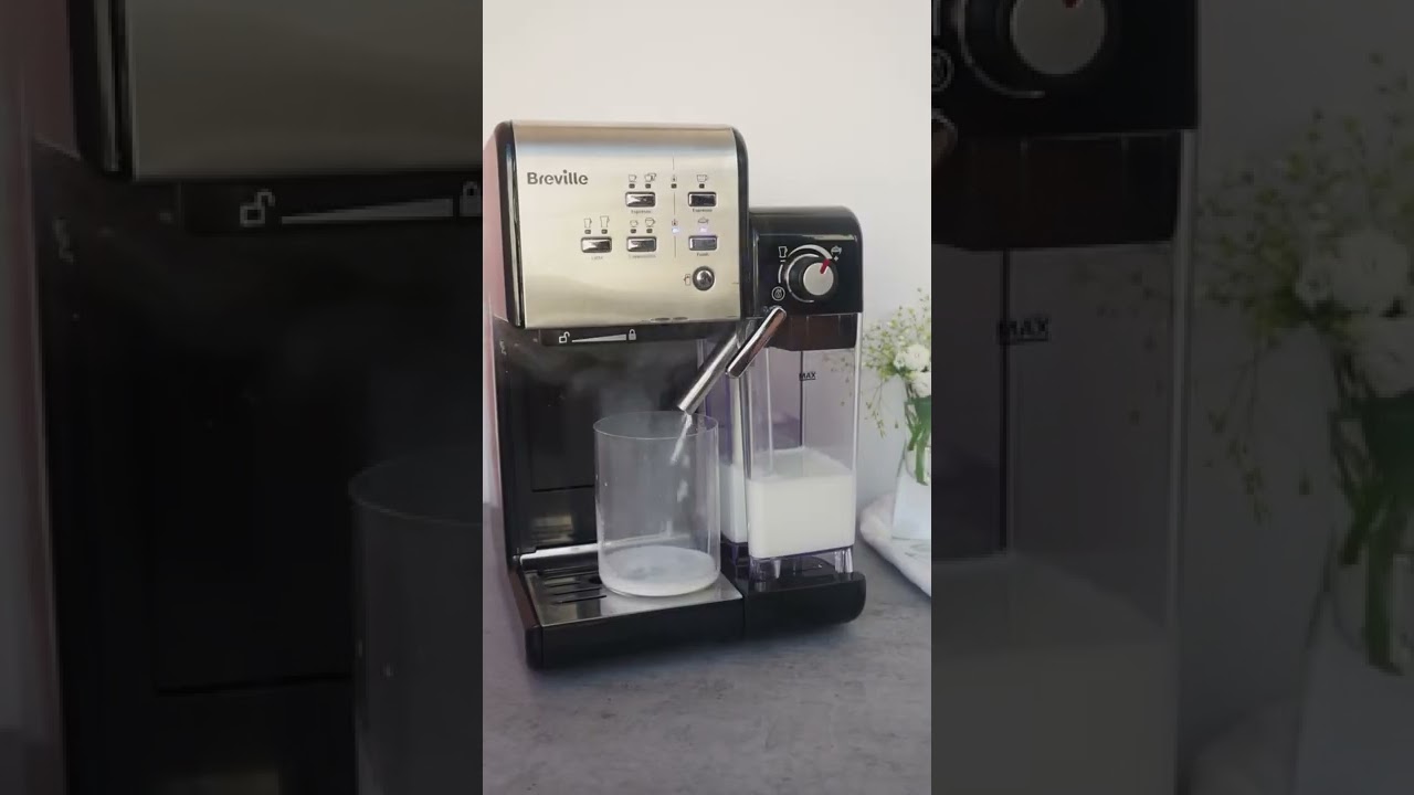 Cum prepari white mocha la espressorul Breville Prima Latte II