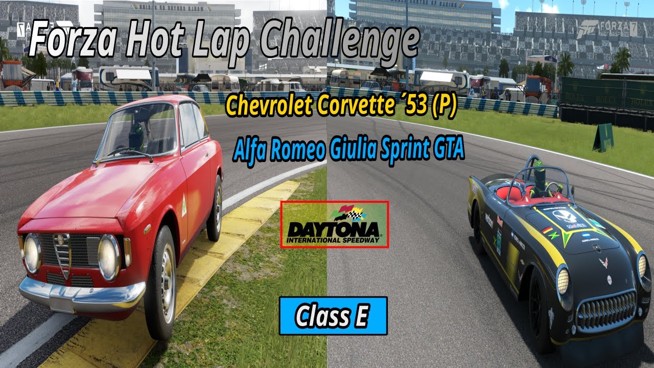 Alfa Romeo Giulia Sprint GTA vs Chevrolet Corvette ´53 (P) Daytona HLC !!