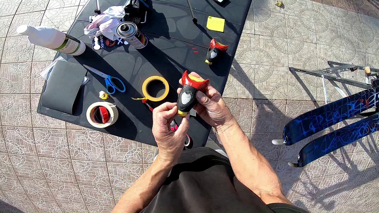 peinture ski- spray paint your skis