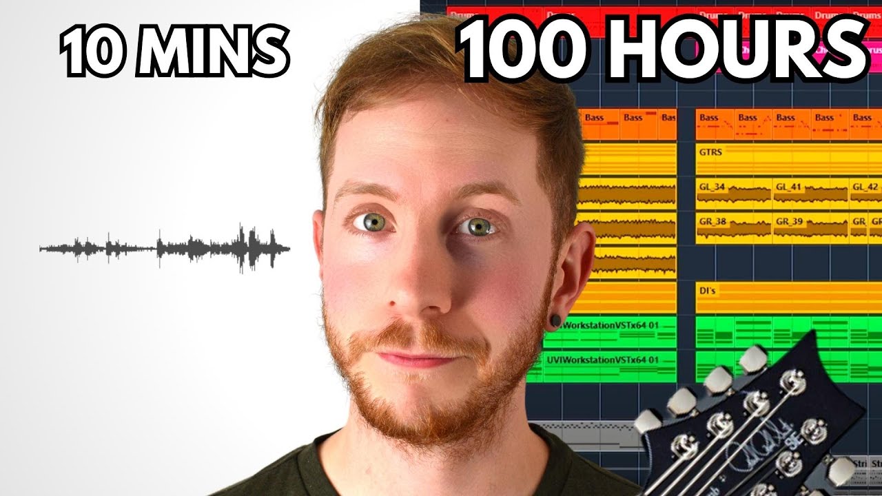 I wrote a metal song in 10 minutes vs 10 hours vs 100 hours