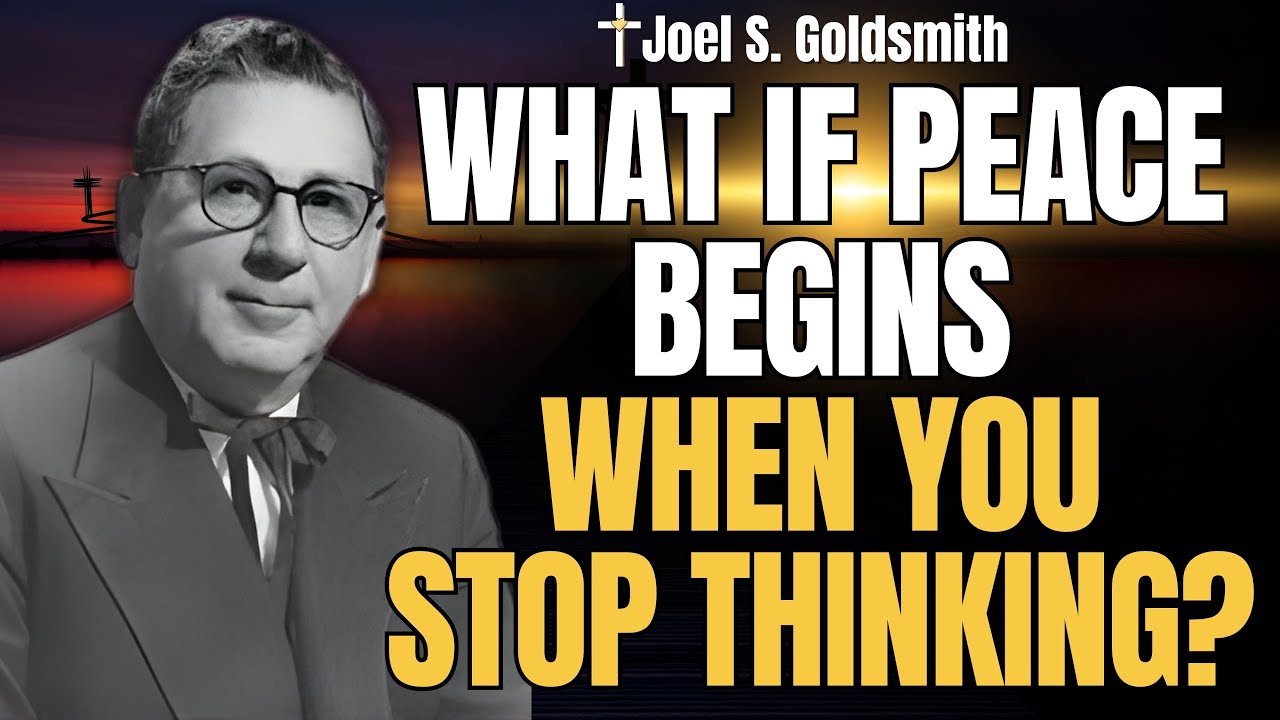 TAKE NO THOUGHT: The SHOCKING Command Jesus Meant Literally | Joel S. Goldsmith