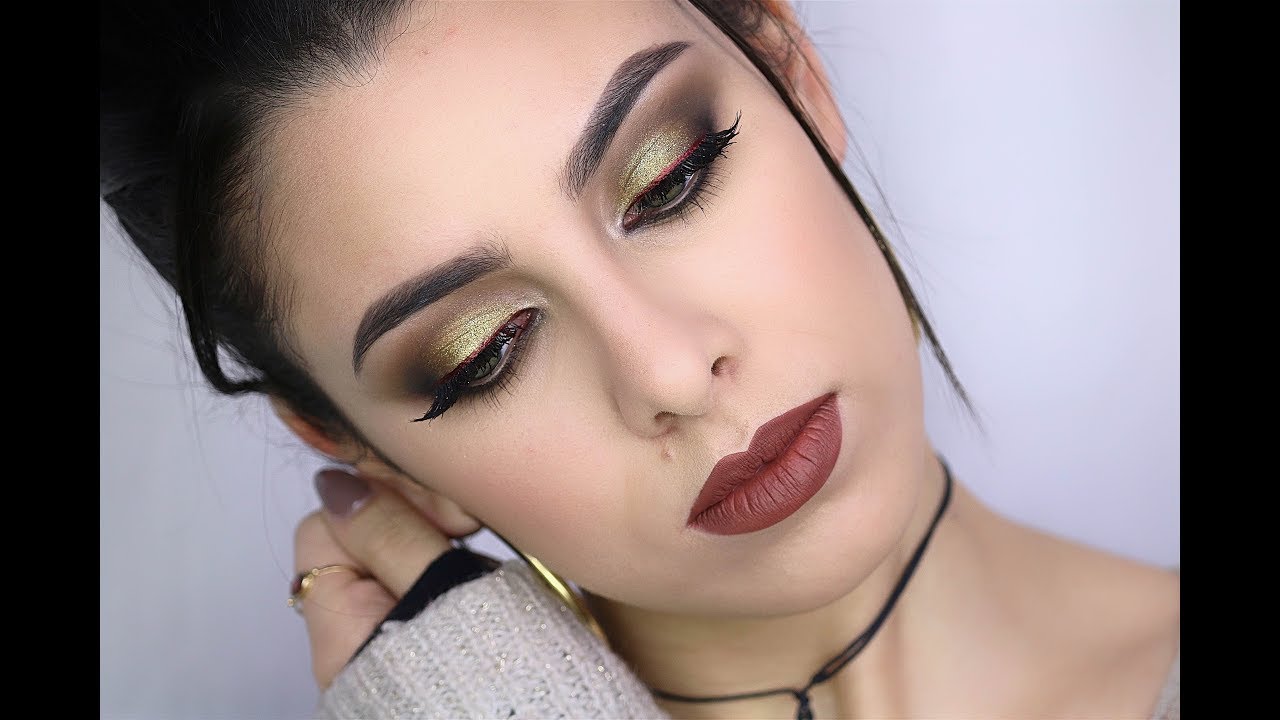 Glitter BOMB make up tutorial | LadyCiccone7